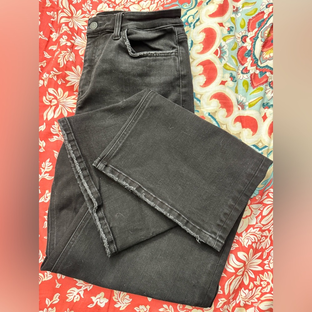 Size 28 Flying Monkey - Black Wide Leg Jeans